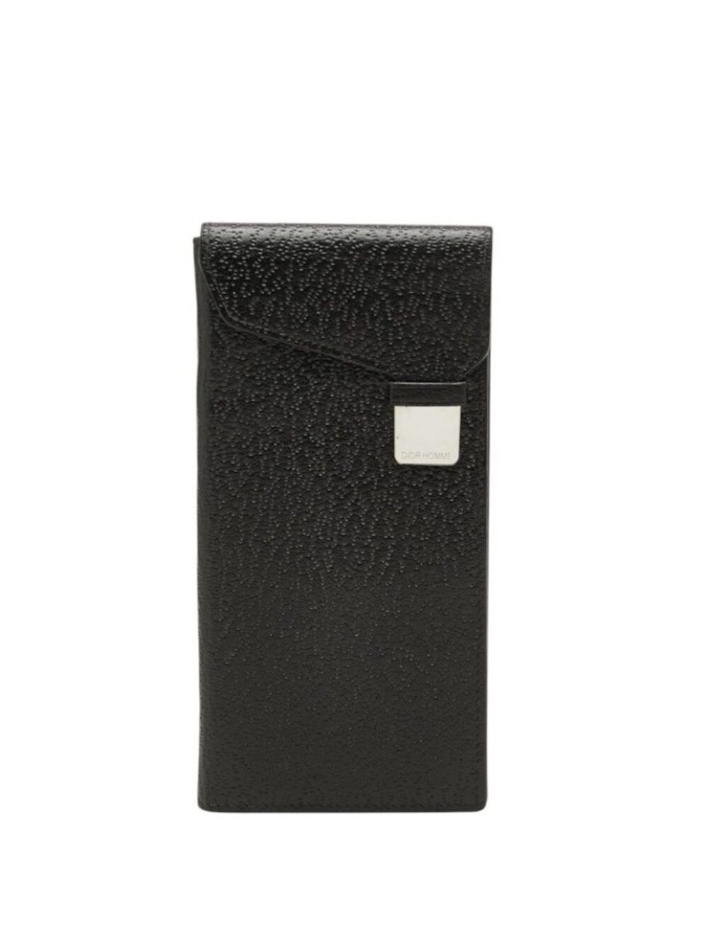 Dior Homme Vertical Wallet Black Leather